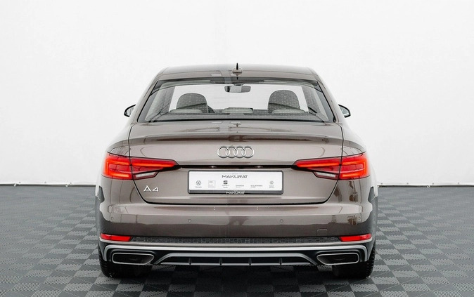 Audi A4 cena 114850 przebieg: 82336, rok produkcji 2019 z Wielichowo małe 742